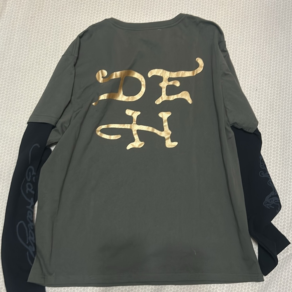 NWT Ed Hardy Men’s Long SleevesT-shirt size Large - Picture 4 of 12